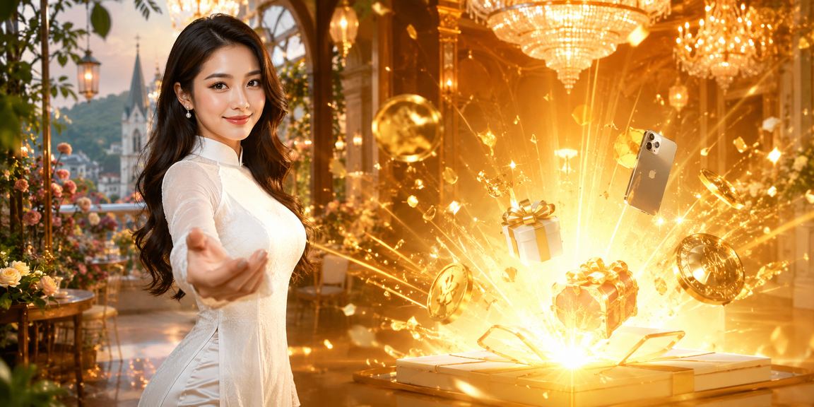 Người dùng mặc áo dài tại Đà Lạt nhận thưởng đăng ký trên điện thoại di động